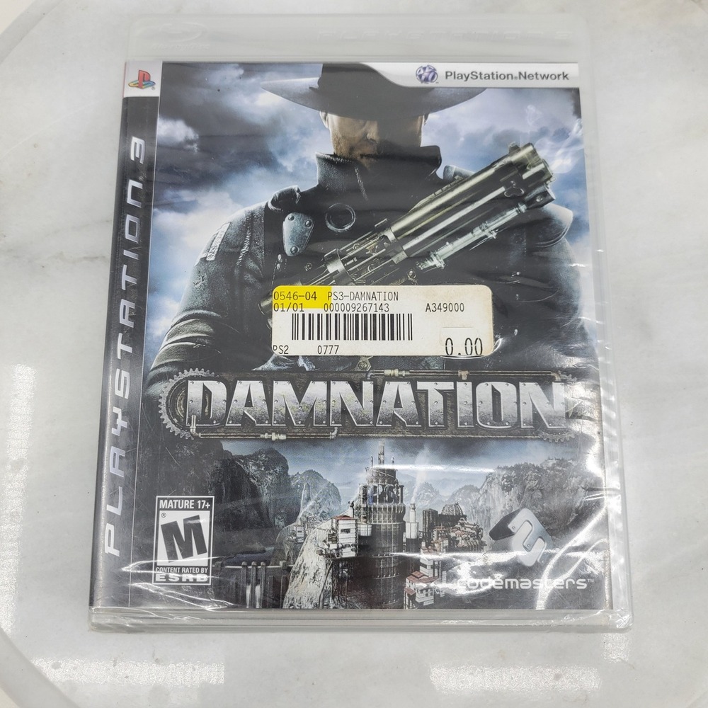 New‎ Sealed Playstation 3 Damnation Video Game